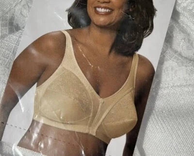 BNWT SUJETADOR DE ENCAJE BLANCO BORDADO SIN AROS SOPORTE COMPLETO TALLA 42B Foto 1 de 4