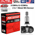 Autel Tpms Mx-Sensor 315&433Mhz 2In1 Programmable Car Tire Pressure Sensor Metal