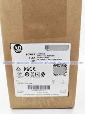 Allen-Bradley 25B-D010N104 PowerFlex 525 4kW (5Hp) AC Drive