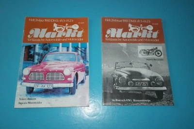 2 x Illustrierte MARKT für klassische Automobile und Motorräder 2/3 1983 RAR - Bild 1 von 4