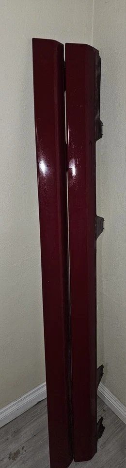 Falda lateral derecha e izquierda roja Acura Cl 2001 2002 2003 Foto 1 de 1