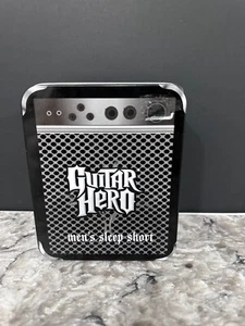 Guitar Hero Mens Sleep Shorts Large Tin 2005 Vintage RARE NEW - Picture 1 of 6