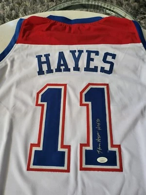 Футболка с автографом/подписью Элвина Хейза наклейка JSA Washington - Изображение 1 из 4