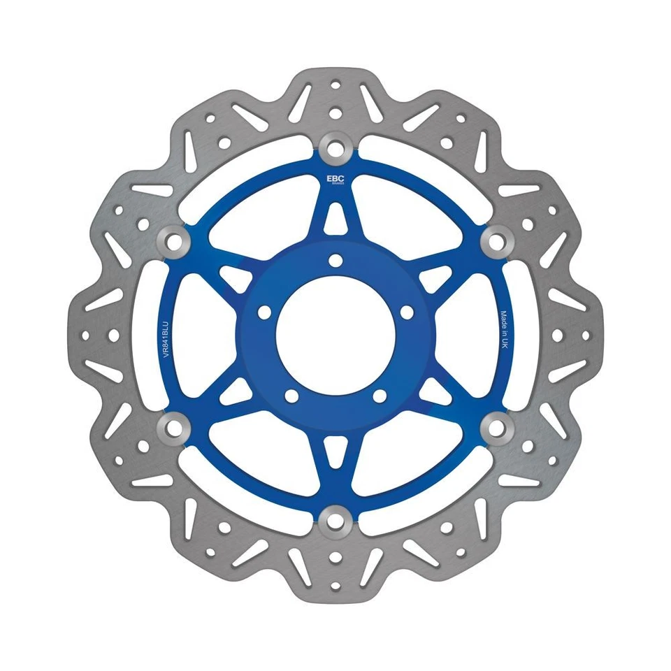EBC Float Vee Rotor Delantero Azul Buje Delantero Derecho para Ducati Monster 1200 R 2016-18 Foto 1 de 1