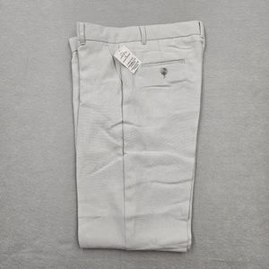 NAUTICA Boys Size 20 Light Gray Dress Pants Flat Front - Measurements Provided - Picture 1 of 10