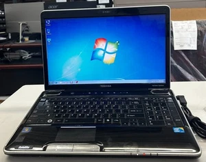 Toshiba Satellite A505 Intel i3-M330 @ 2.13 GHz 250 GB SSD 8G RAM Windows 7 - Picture 1 of 4