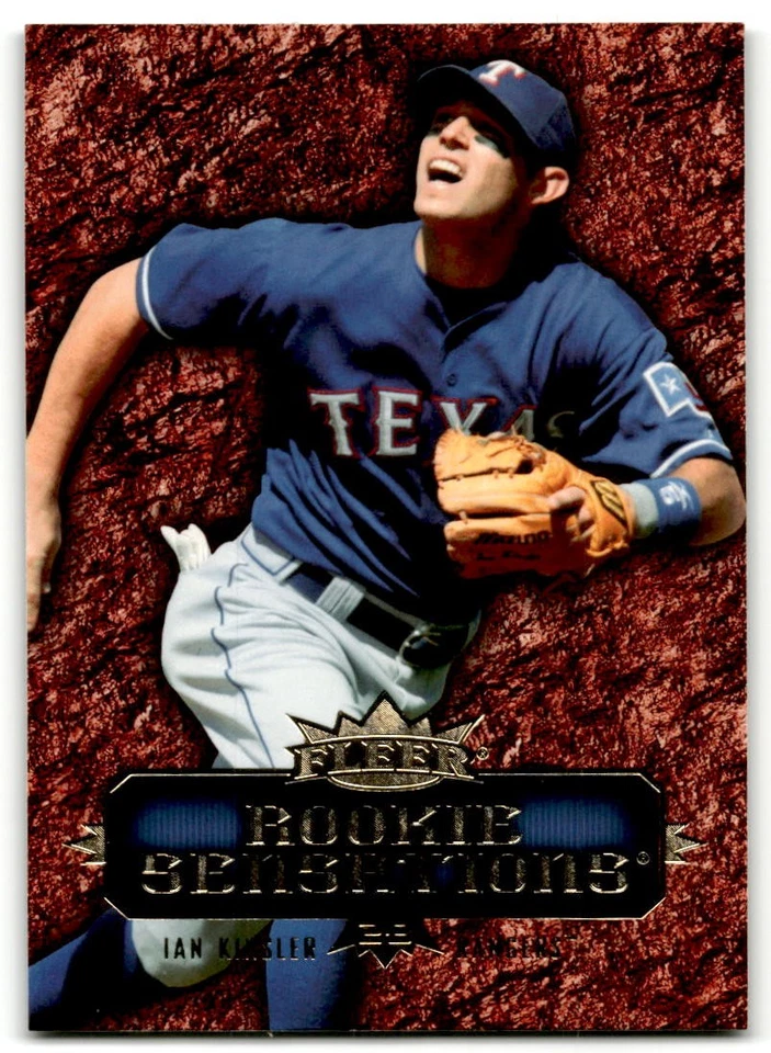 2007 Fleer #RS-IK Ian Kinsler Rookie Sensations Texas Rangers - Image 1 of 2