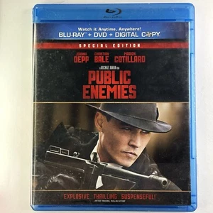 Public Enemies (Blu-Ray/DVD, 2011) Special Edition Johnny Depp- Ships Fast! - Picture 1 of 2