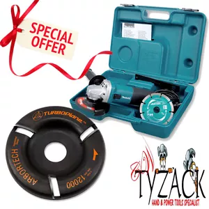 Arbortech Package Deal Turboplane Blade Makita GA4530KD Grinder 110v tyzacktools - Picture 1 of 5