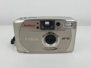 Vintage CANON AF-10 Film Camera Auto Focus + Batteries - Foto 1 di 9
