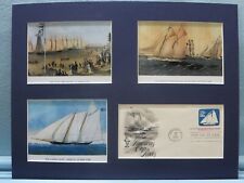 1851 - the Yacht "America" wins the Cup & First day Cover for the America's Cup 