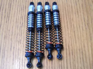 Axial 1/10 RBX10 RYFT Shocks Front Rear Aluminum Body &Cap Springs Oil Assembled - Picture 1 of 2