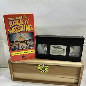 Hulk Hogan’s Rock’ N’ Wrestling The Wrong Stuff / Three Little Hulks (VHS 1985) - Picture 1 of 9