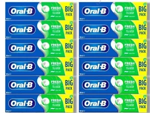 12 x Oral-B Fresh Protect per un alito fresco duraturo fresco menta confezione grande 100 ml - Foto 1 di 1
