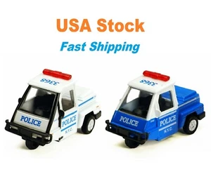 "JUEGO de 2, mini coche de juguete modelo diecast de la policía metropolitana de Nueva York de 4", 4"" - Imagen 1 de 11