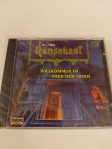 Gansehaut (Goosebumps) #10 Willkommen Im Haus Der Toten Audio CD German New - Picture 1 of 2