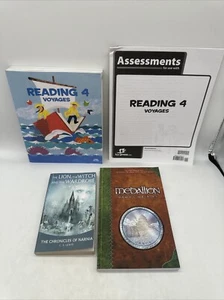Bob Jones Reading 4 Voyages Student Text, Tests & Novels (3rd Edition) 4th Grade - Imagen 1 de 14