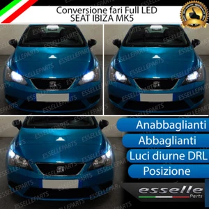 KIT LED SEAT IBIZA 6J ANABBAGLIANTI ABBAGLIANTI DIURNE POSIZIONE LED 6000K - Foto 1 di 7