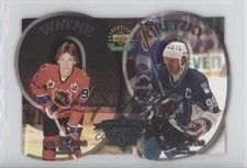 1997 Upper Deck Authenticated Jumbos /2500 Wayne Gretzky (Then & Now) #WGTN HOF