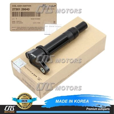 GENUINE Ignition Coil for 06-11 Hyundai Accent Kia Rio 1.6L OEM 2730126640⭐⭐⭐⭐⭐ Foto 1 de 4