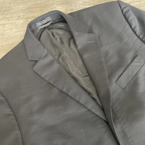 Blazer Ralph Lauren 100% Lana Negro 44L Abrigo Deportivo Traje Chaqueta - Imagen 1 de 10
