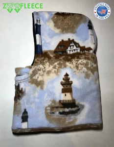 Máscara de esquí pasamontañas faro ZooFleece faro oceánico capucha camuflaje facial - Imagen 1 de 6