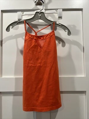 Hard Tail Forever Tank Top Orange Preowned EUC - Image 1 of 4
