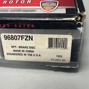 Rotor de freno de disco Raybestos Brakes 96807FZN - Imagen 1 de 6