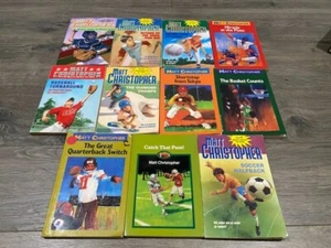 MATT CHRISTOPHER SPORTS BOOKS 11 Paperback Books BASEBALL ~ SOCCER ~ BASKETBALL - Picture 1 of 5