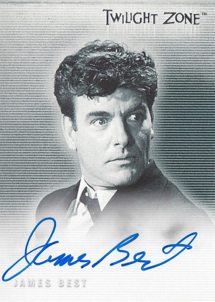 THE TWILIGHT ZONE SERIES 2 THE NEXT DIMENSION - A32 JAMES BEST (JEFF) AUTOGRAPH - Image 1 of 1