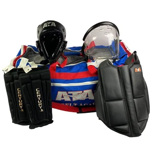 ATA Sparring Gear Taekwondo Karate Martial Arts Helmet Chest Duffel Bag Youth - Picture 1 of 22