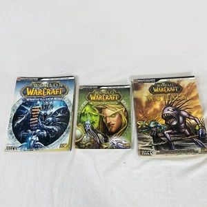 Brady Games Burning Crusade Wrath Of The Lich King Bestiary 3 Strategy Guide Lot - Picture 1 of 14