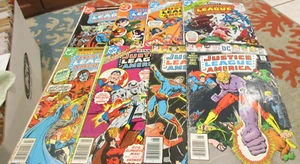 🔥JUSTICE LEAGUE AMERICA 1963 # 130 133 140 142 144 146 160 173 MANHUNTERS🔥 - Picture 1 of 10