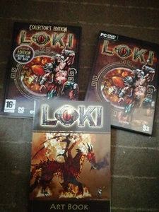 LOKI PC DVDROM Collectors Edition with Art Book NEW FREEPOST - Picture 1 of 5