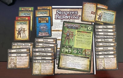 Shadows of Brimstone Rivals - Old West Heroes Frontier Posse Nuevo RARO ENVÍO GRATUITO Foto 1 de 4