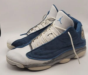 2005 AIR JORDAN RETRO 13 XIII FLINT GREY FRENCH BLUE SIZE 13 MEN (310004-441) - Picture 1 of 12