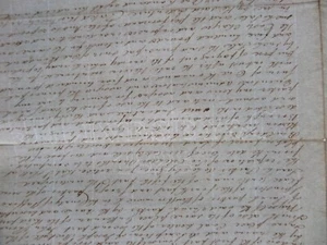 BELMONT BOLTON J. LIVESEY 1828 SPRINGSIDE PAPER MAKER MILL WATERMARK WATERMARKED - Picture 1 of 8