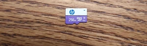 Carte micro SD 256G HP - Photo 1 sur 1