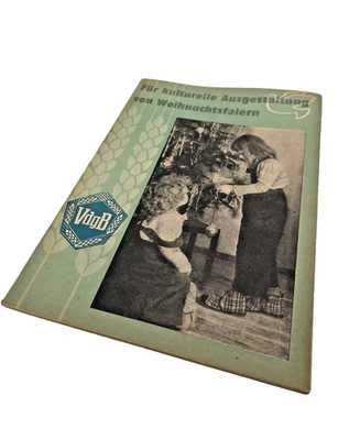 DDR Ratgeber / kulturelle Ausgestaltung Weihnachtsfeier / Weihnachten / um 1950 - Bild 1 von 4