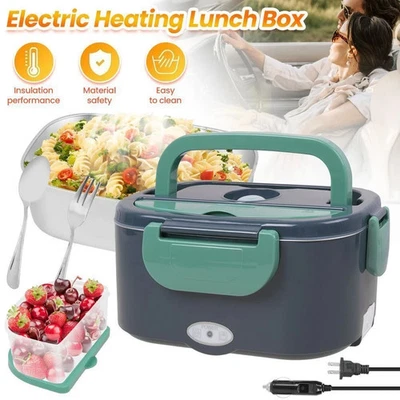 Portable Lunch Box Warmer - 1.5L Personal Mini Crockpot for Car, Office & Travel - Image 1 of 4