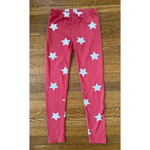Gap Girls' Red Star Leggings Size 10 - Picture 1 of 4