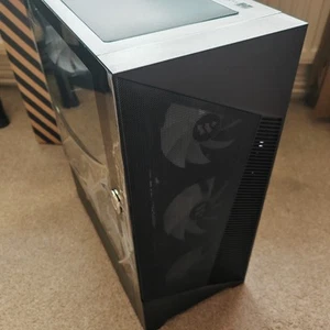 ANSAITE ATX PC Case, Pre-Installed 4x 120mm PWM Fans and hub - with defect - Afbeelding 1 van 16