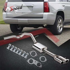 3" Muffler Tip Catback Exhaust System for Chevy Tahoe GMC Yukon 5.7L 1996-1999 - Picture 1 of 7