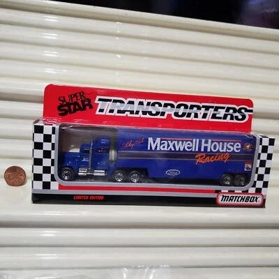 Matchbox White Rose S. MARLIN MAXWELL HOUSE CY104 1991 Super Star Transporter  Foto 1 de 4