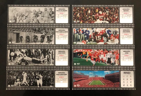 2019 Nebraska Cornhuskers Football Collectible Ticket Stub Choose Any Home Game Cover