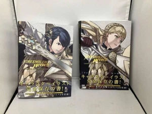 Fire Emblem Heroes Character Illustrations Vol 1 & 2 Art Work Book Nintendo Used - Imagen 1 de 4