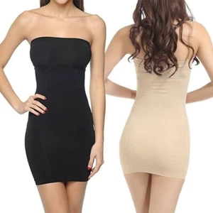 Women Full Body Strapless Shapewear Bodysuit Firm Control Girdle Corset Shaper - Picture 1 of 8