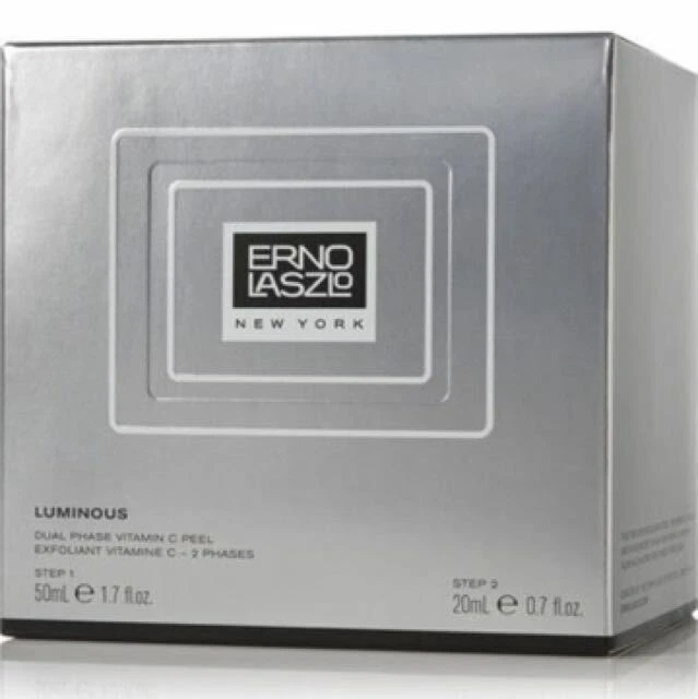 Erno Laszlo Luminous Dual Phase Vitamin C Peel 2 step System SEALED NIB Treatmen - Image 1 of 1