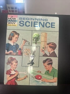 How and Why Wonder Book of Beginning Science 1960 17th Printing Educational TPB - Picture 1 of 1
