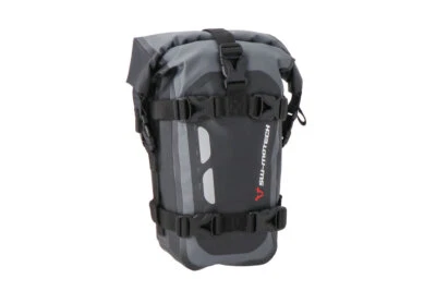 SW Motech Drybag 80 wasserdichte Motorrad Hecktasche  Gr. 8 L - Grau Schwarz - Bild 1 von 4